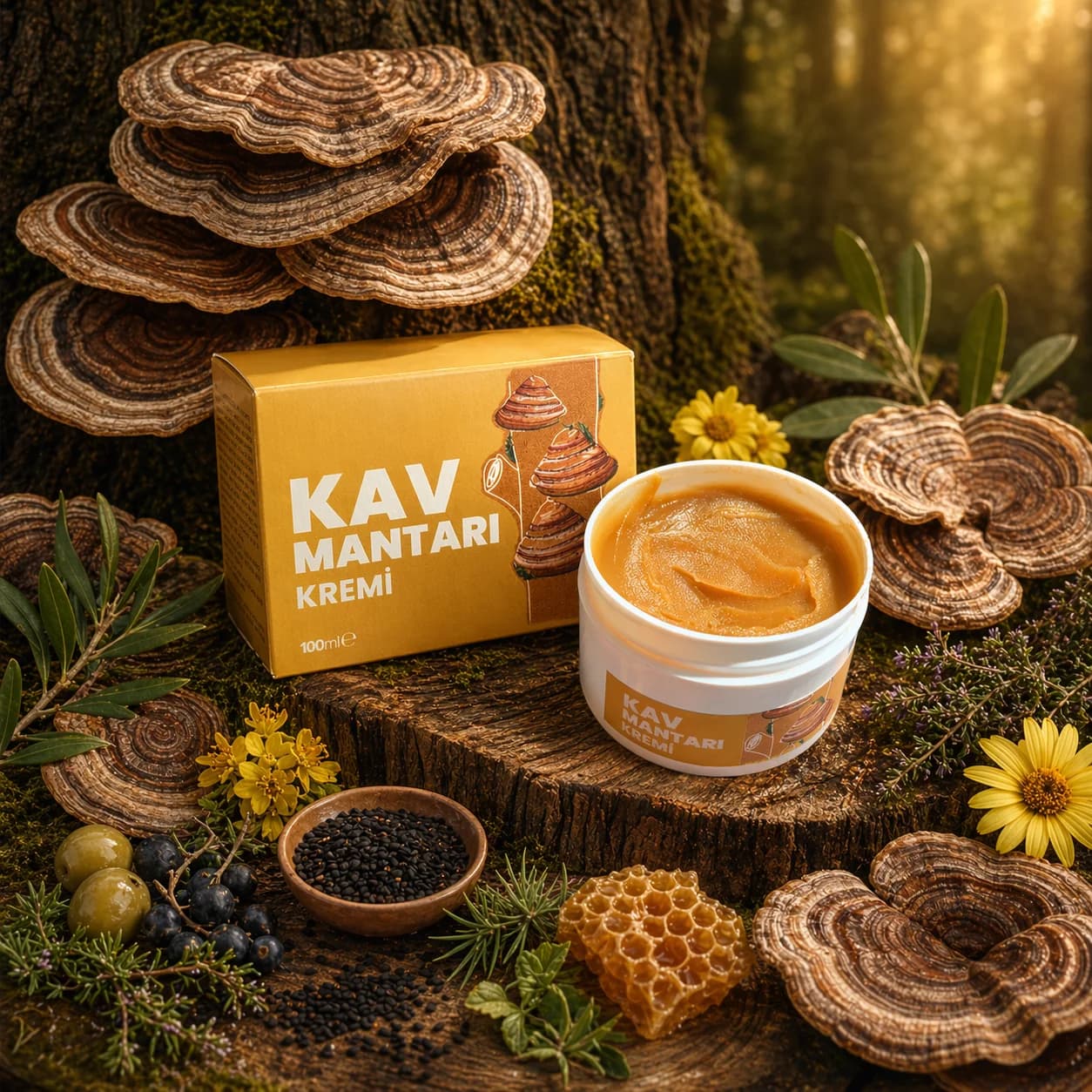 KAV MANTARI KREMİ