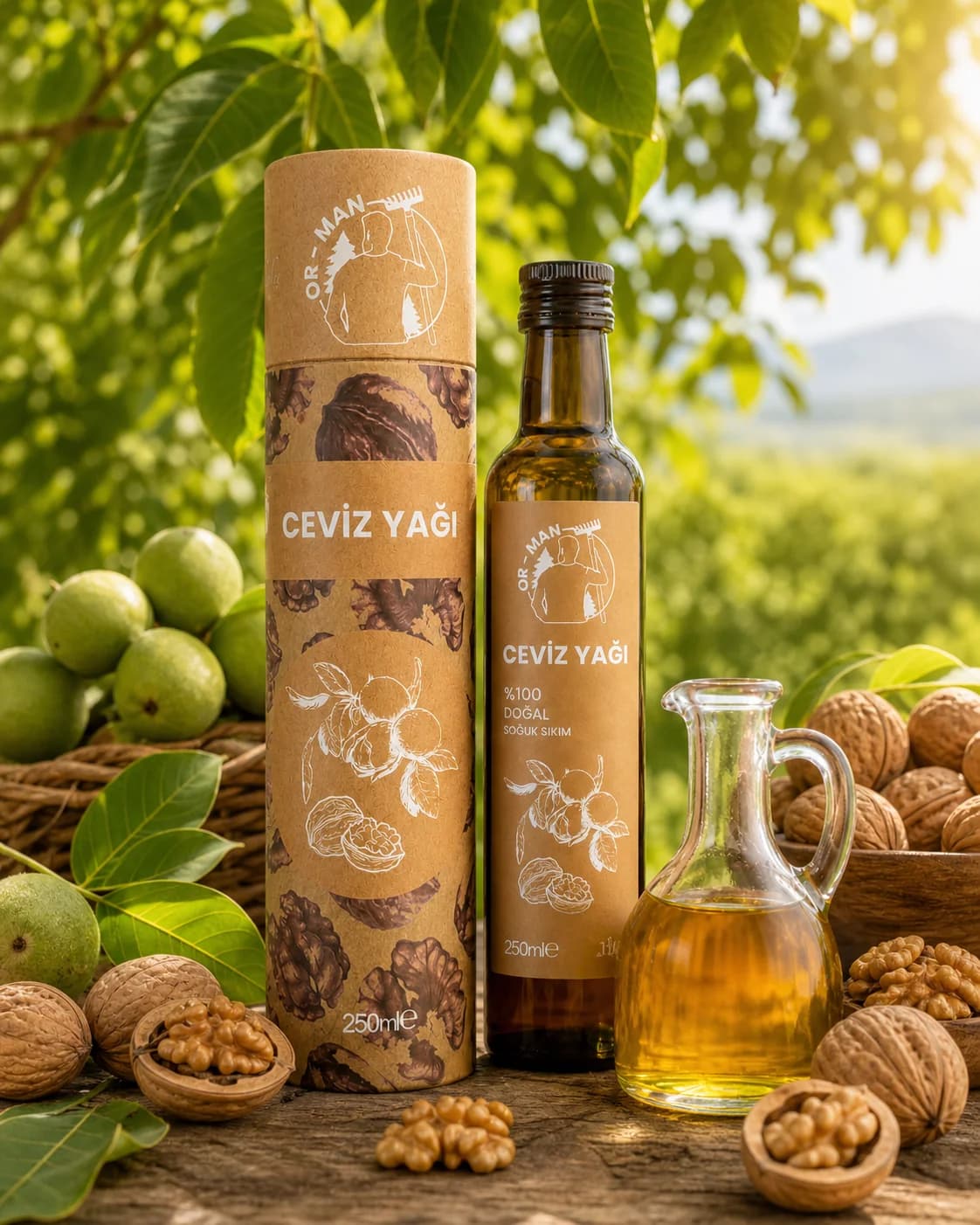 Acı Ceviz Yağı (Yabani Anadolu Cevizi)