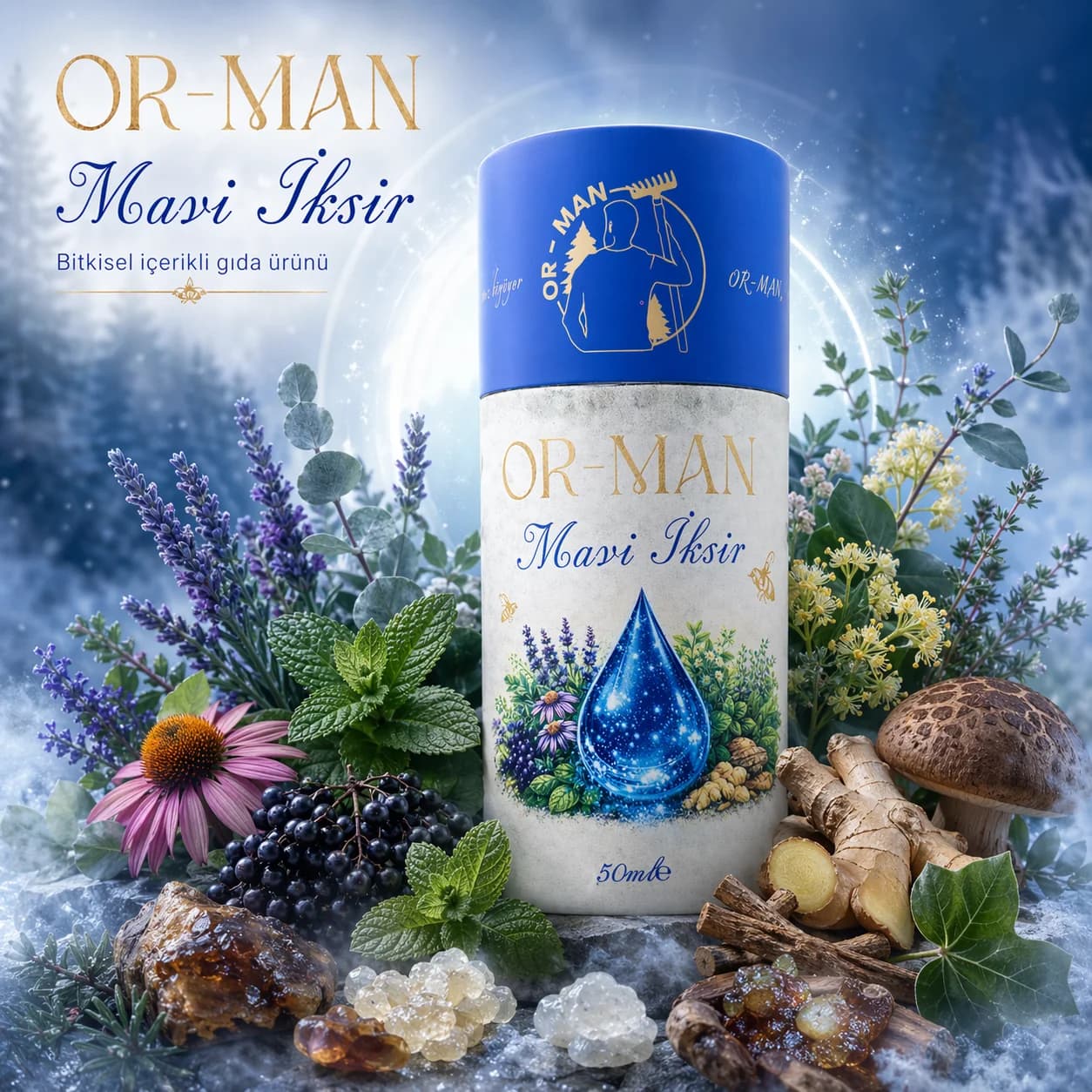 OR-MAN Mavi İksir