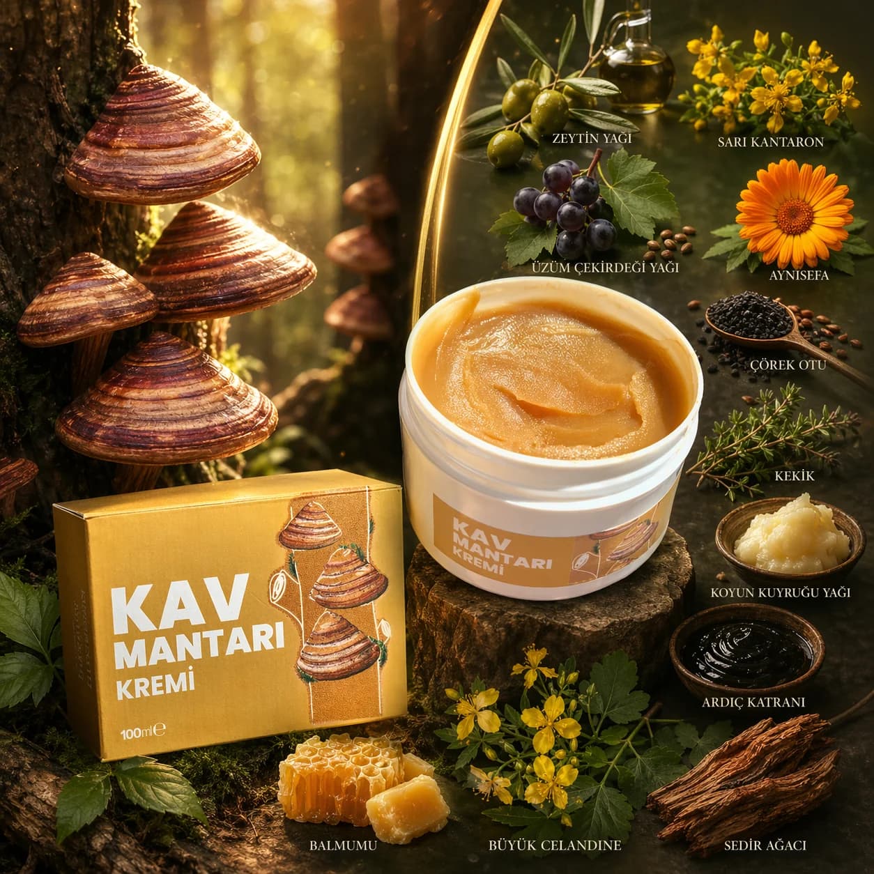 KAV MANTARI KREMİ