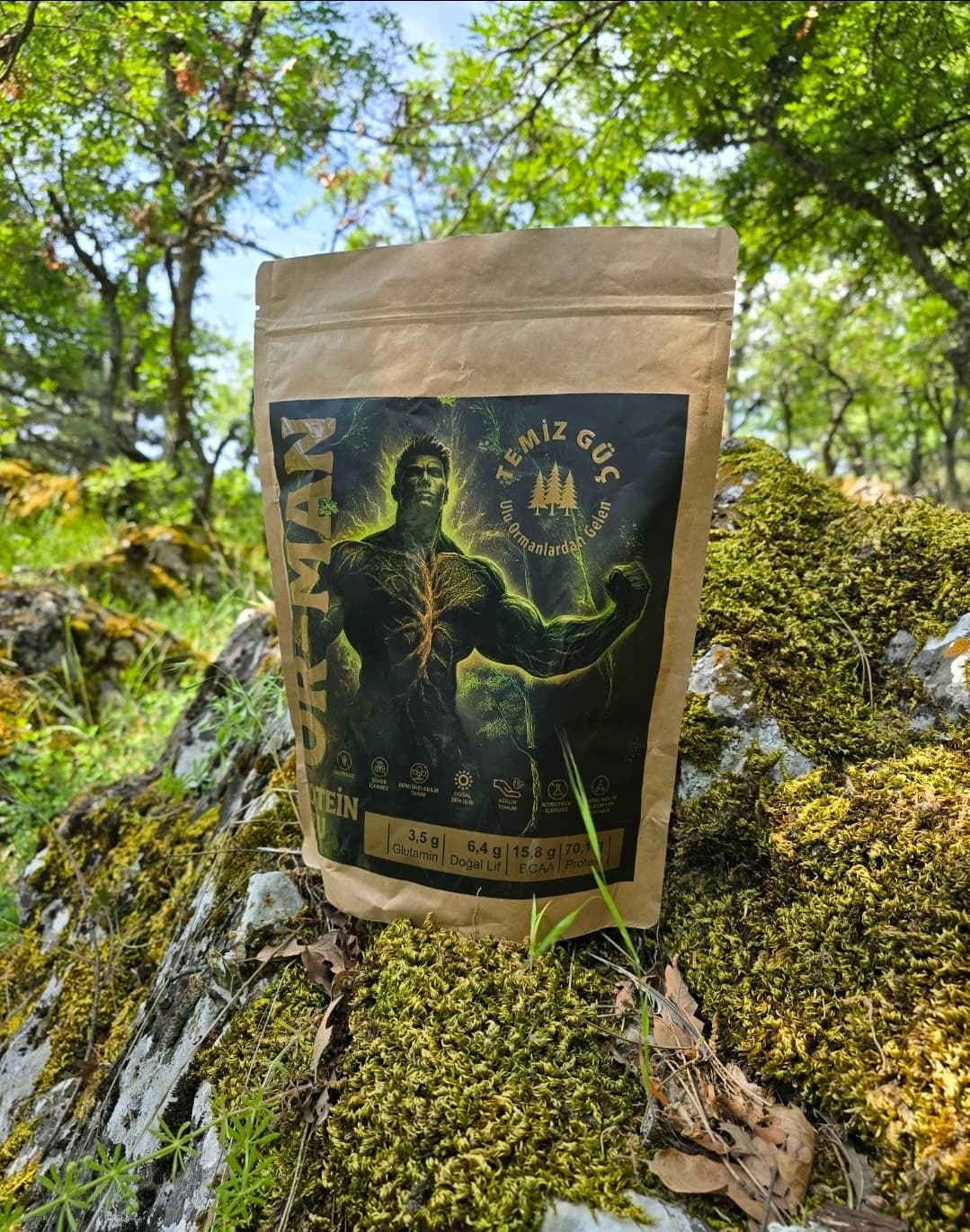 OR-MAN Protein Tozu "Ulu Ormanlardan Gelen Temiz Güç"