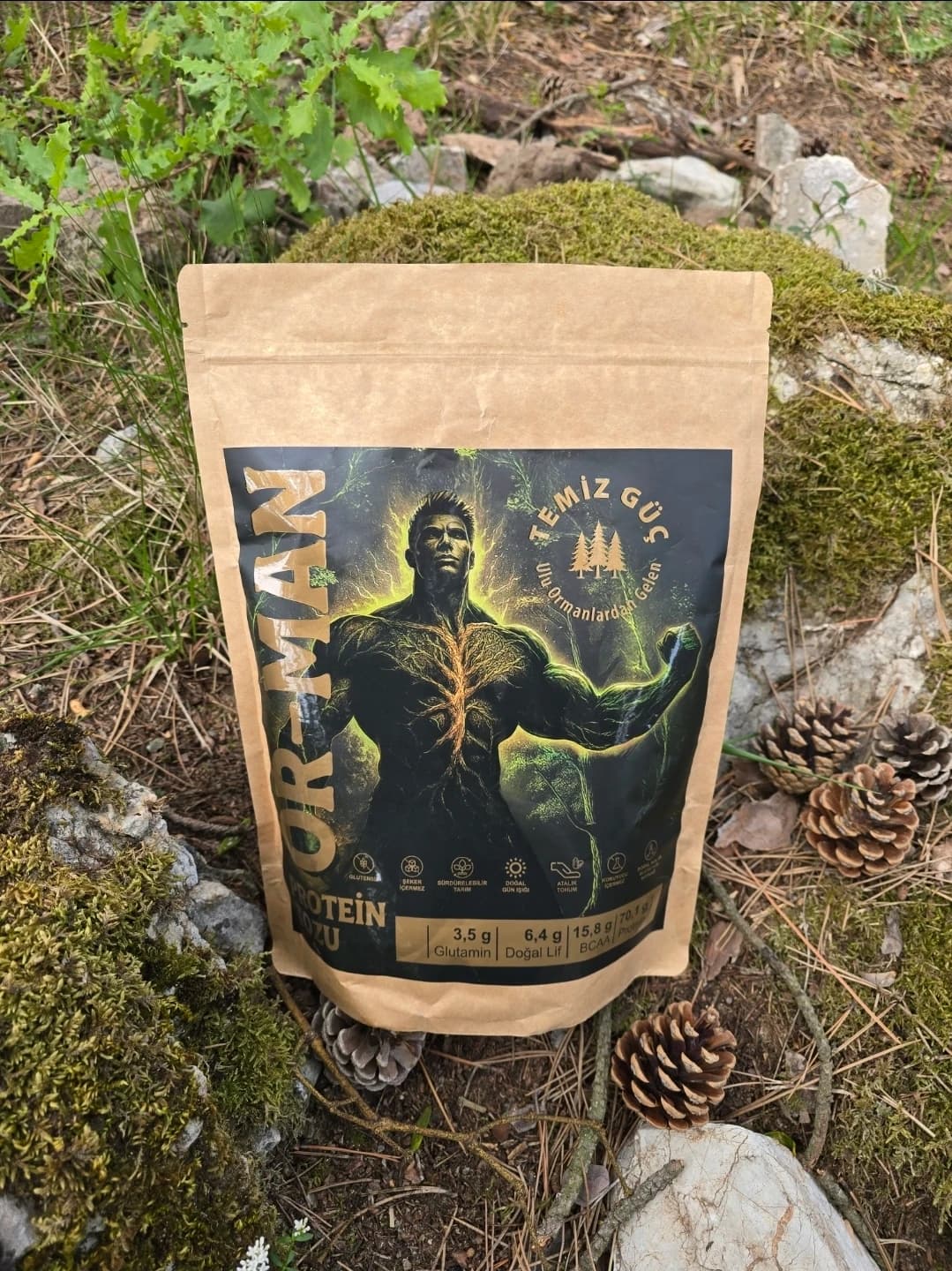 OR-MAN Protein Tozu "Ulu Ormanlardan Gelen Temiz Güç"