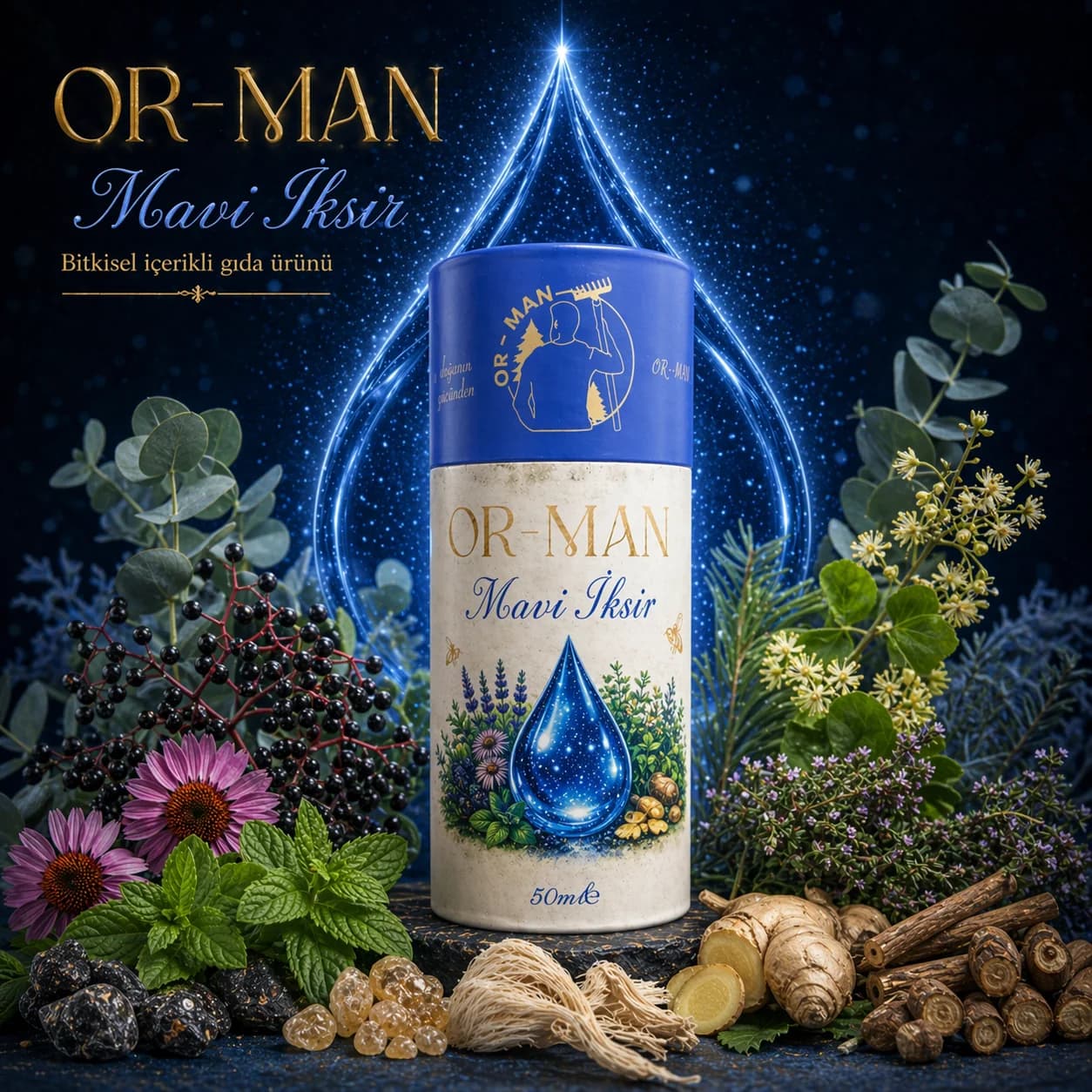 OR-MAN Mavi İksir