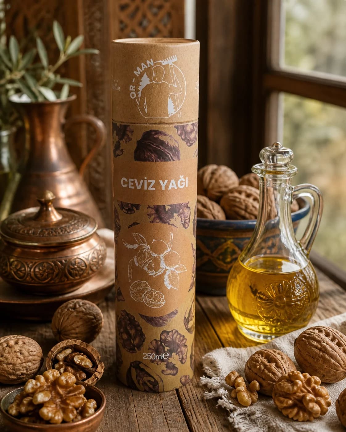 Acı Ceviz Yağı (Yabani Anadolu Cevizi)